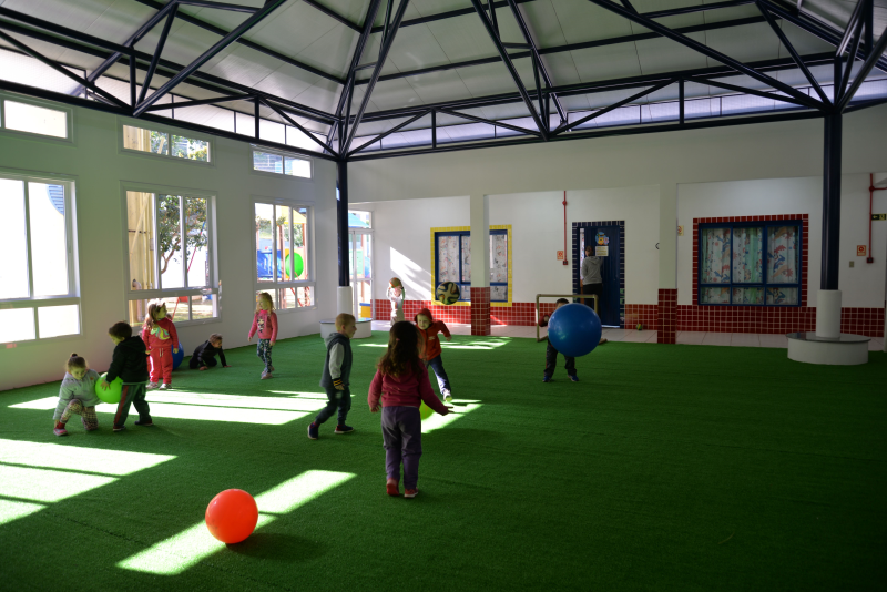 EMEI Mundo Encantado conta com um novo espaço recreativo